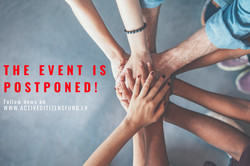 For health safety reasons, the Active Citizens Fund's Launch event is postponed