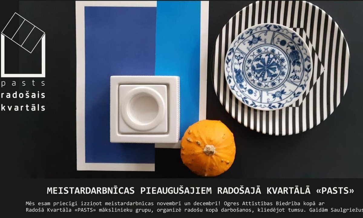 OAB aicina uz meistardarbnīcām Ogres Radošajā kvartālā