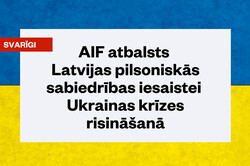 Atbalsts Latvijas pilsoniskās sabiedrības darbam Ukrainas krīzes situācijā