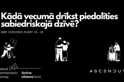 Biedrība “Ascendum” aicina uz projekta prezentāciju un apaļā galda diskusiju par eidžismu