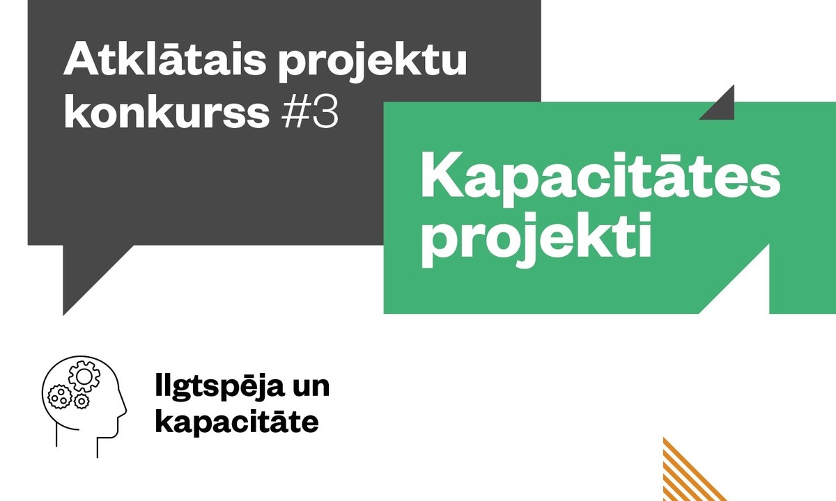 Kapacitātes projekti: Publicēti informatīvā semināra MATERIĀLI